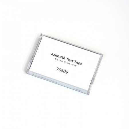 Azimuth Test Tape, 0.15″ (3,81 mm), 4,76 cm/s, 10 kHz, -10 dB, 10 Min., Art.-Nr. 76809